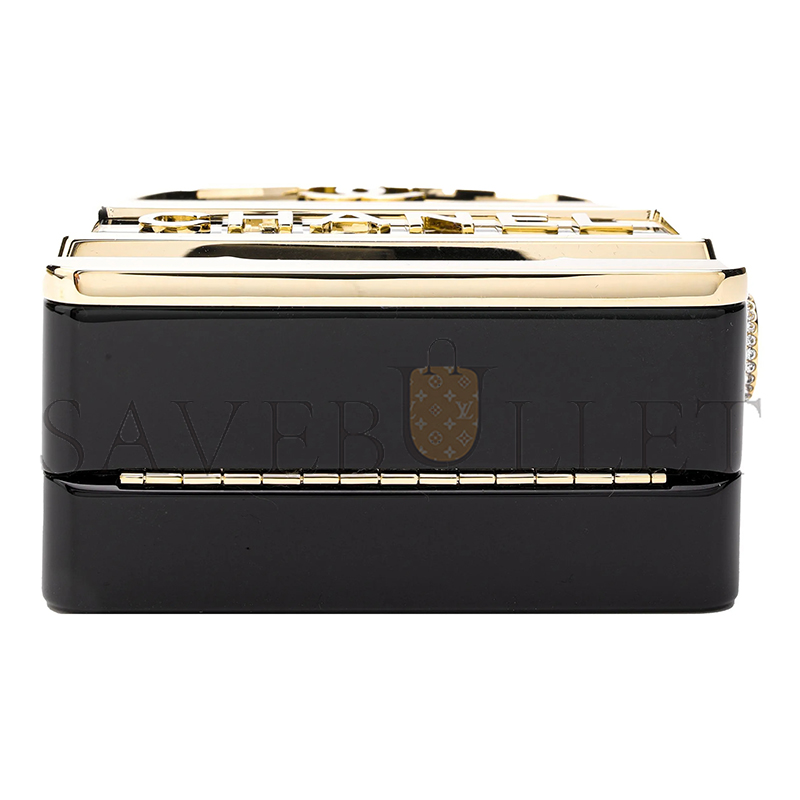 CHANEL MASTER CASINO MONACO SLOT MACHINE MINAUDIERE WITH GOLD HARDWARE AS3715 (16*9*4cm)